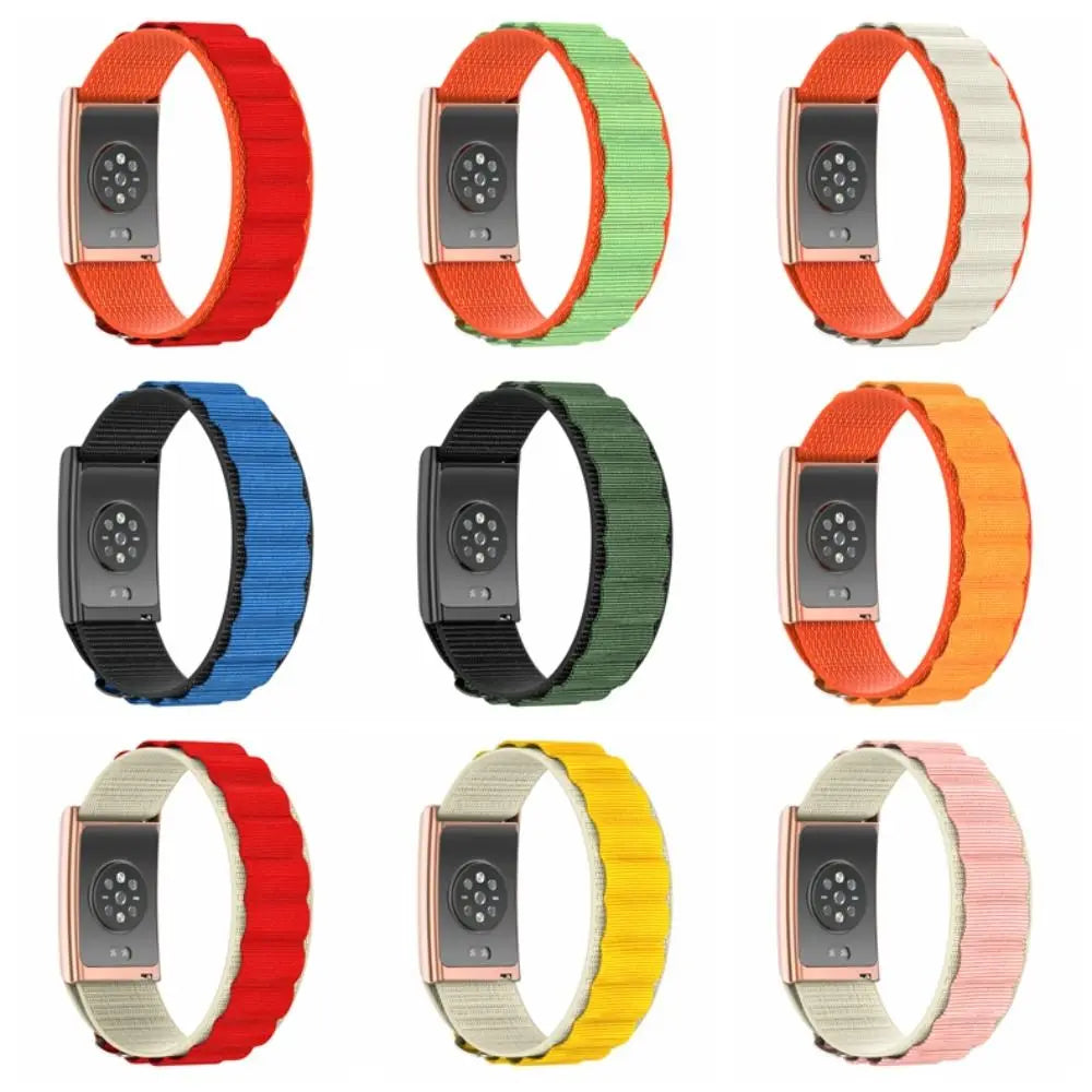 22mm Nylon Sport Loop Band Replacement Strap for Amazfit Helio Smartwatch Band Nixie