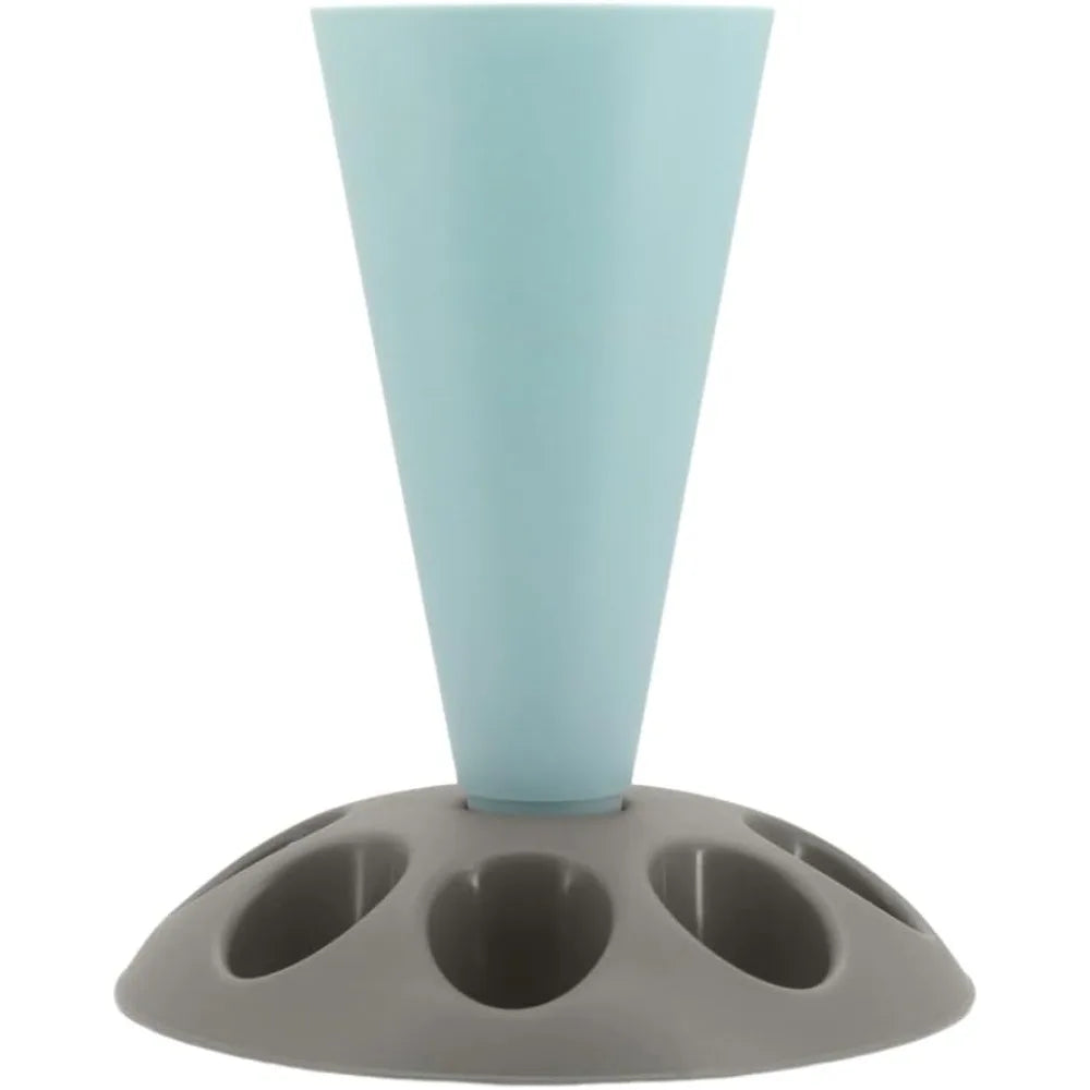Piping Bag Holder Stand 8 Slots – Pastry Bag Organizer Piping Bag Stand Nixie Blue
