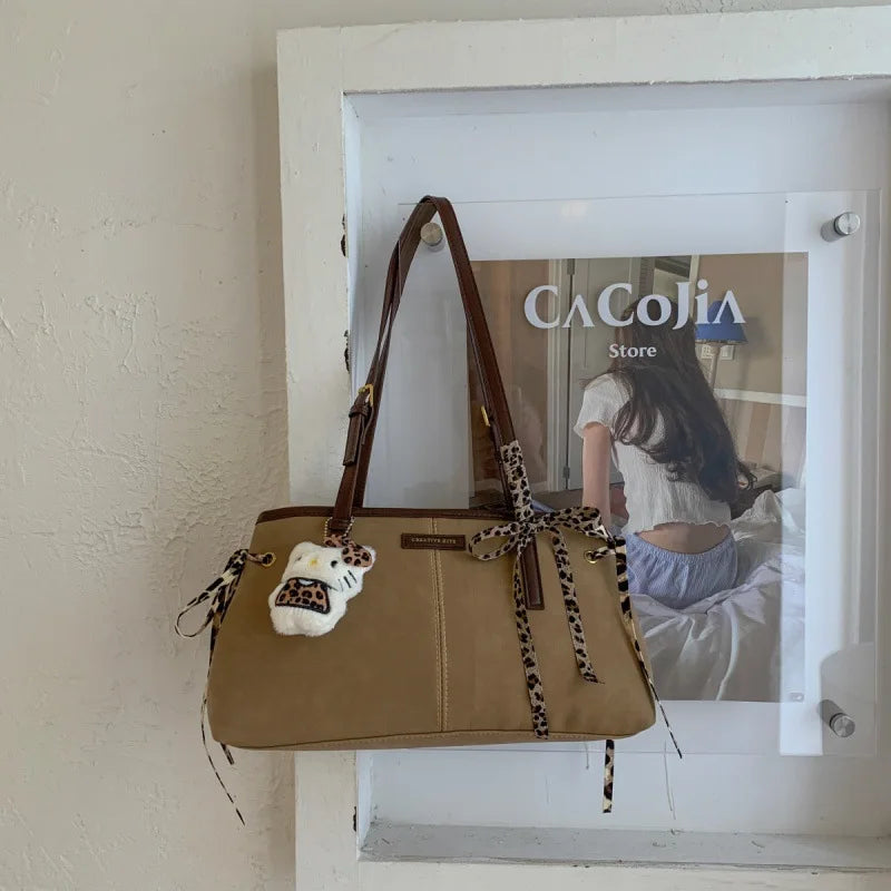 Nixie Retro Underarm Bag – Women's Maillard Shoulder Tote Women's Shoulder Bag Nixie