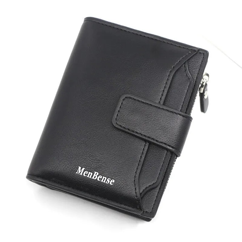 Vertical PU Leather Bifold Wallet Card Holder | Nixie Bifold Wallet Nixie