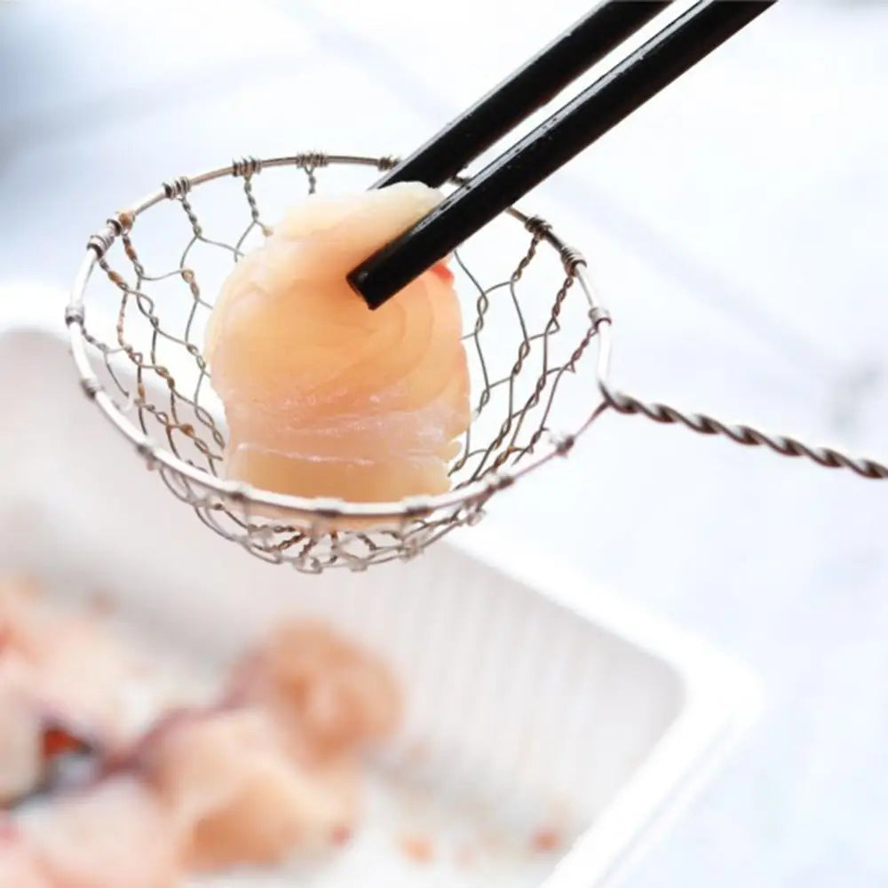 304 Stainless Steel Hot Pot Skimmer & Oil Filter Colander Spoon Kitchen Skimmer Colander Nixie