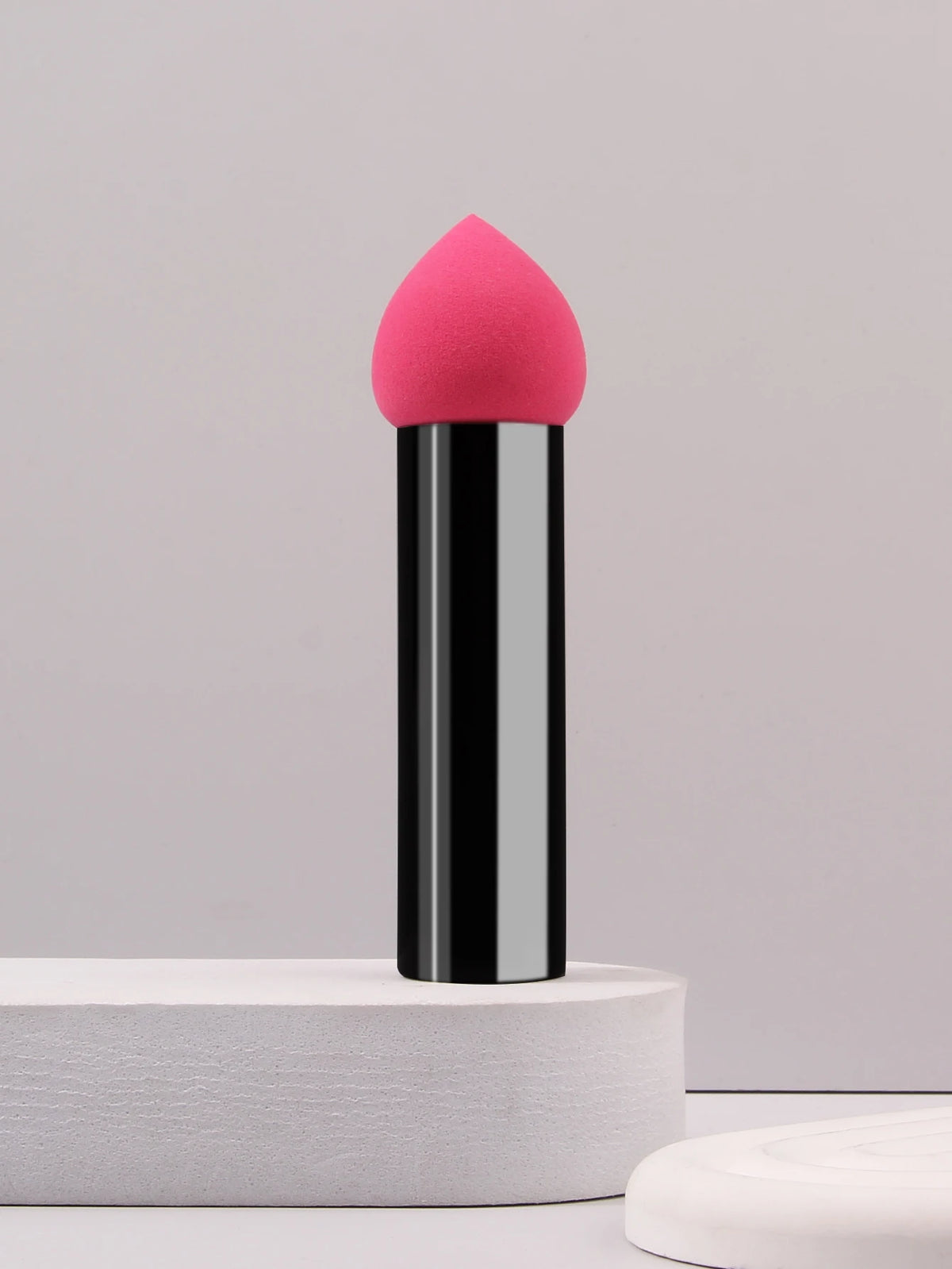 Mushroom Powder Puff Black Metal Handle Sponge Foundation
