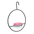 Metal Hanging Hummingbird Feeder – Red Glass Bottle & Perches Hummingbird Feeder Nixie Default Title