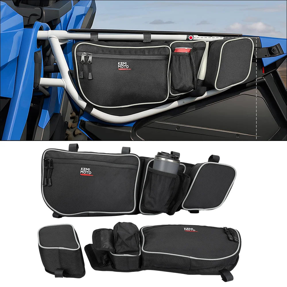 KEMITOUR Door Storage Bag + Knee Pad for Can-Am Maverick X3 UTV Door Storage Bag Nixie Default Title