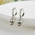 Retro Double Color Diamond Circle Stud Earrings for Women Stud Earrings Nixie XL1635