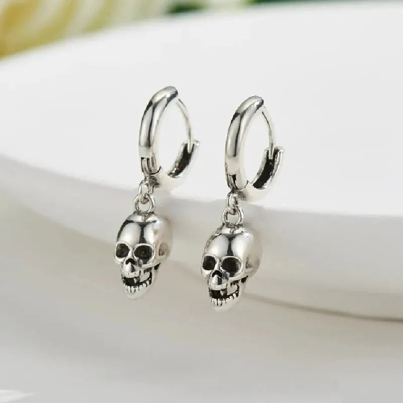 Retro Double Color Diamond Circle Stud Earrings for Women Stud Earrings Nixie XL1635