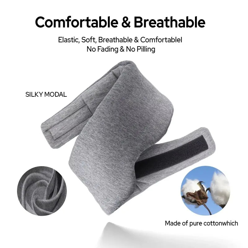 Cotton Sleep Mask – Zero Pressure Light Blocking Eye Mask
