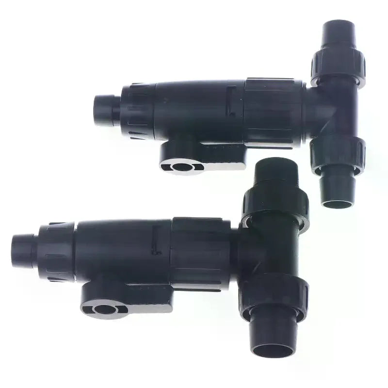 3-Way Aquarium Hose Connector 12/16mm Quick Release Valve Aquarium Hose Connector Nixie