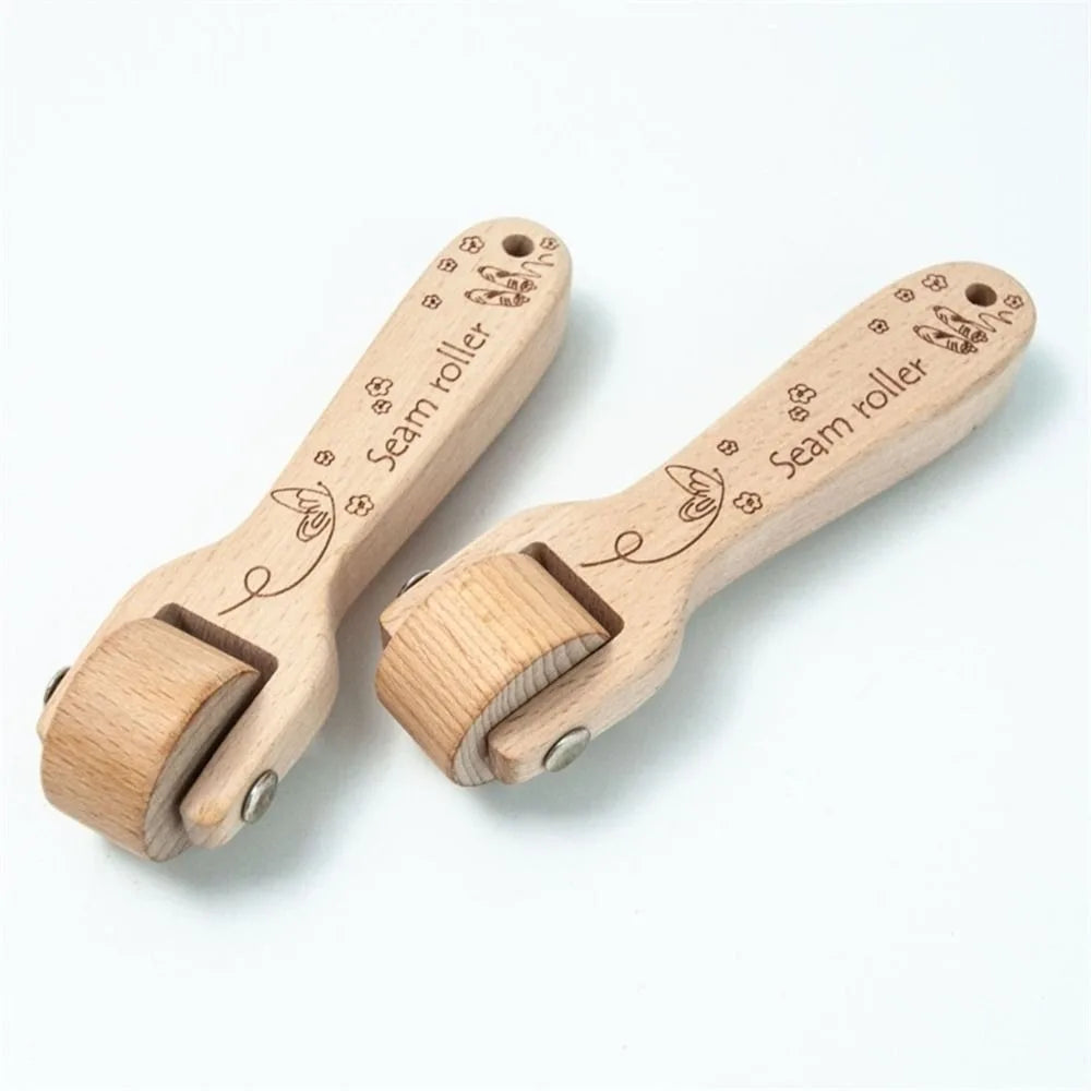Bamboo Seam Roller Pressing Wheel – Sewing & Quilting Tool Sewing Seam Roller Nixie