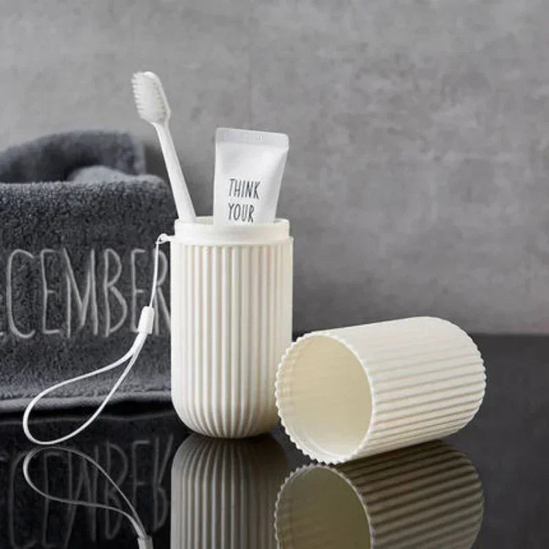 Portable Toothbrush & Toothpaste Holder Travel Storage Case Toothbrush Travel Case Nixie