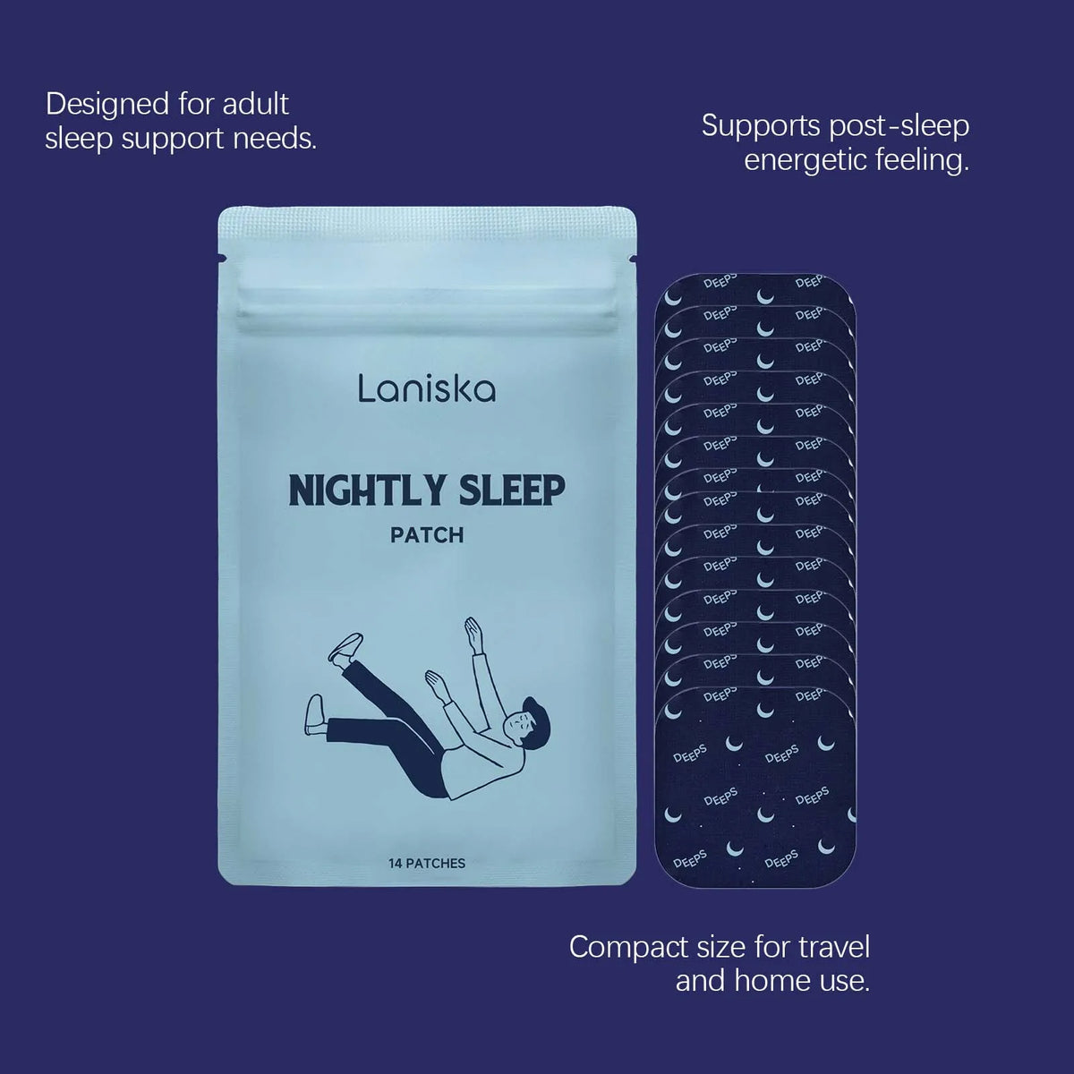 Sleep Patches – Skin-Friendly Overnight Rest & Relaxation Stickers Sleep Wellness Patch Nixie