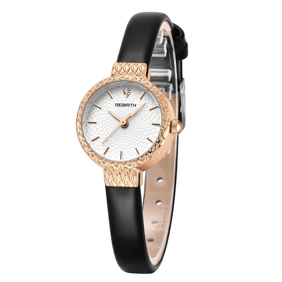 Roman Numeral Leather Quartz Watch – Elegant & Versatile Quartz Wristwatch Nixie