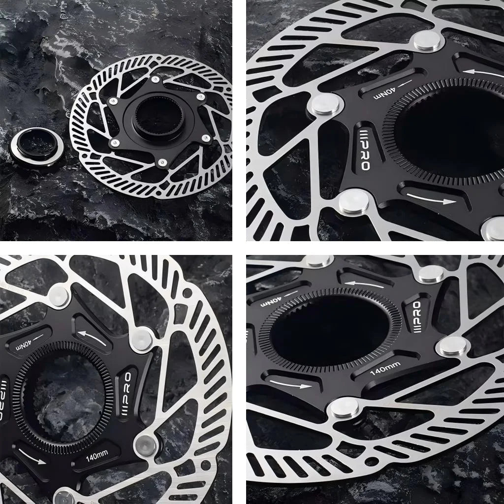 IIIPRO Centerlock Disc Rotor MTB Road Bike 140-203mm Bicycle Brake Rotor Nixie