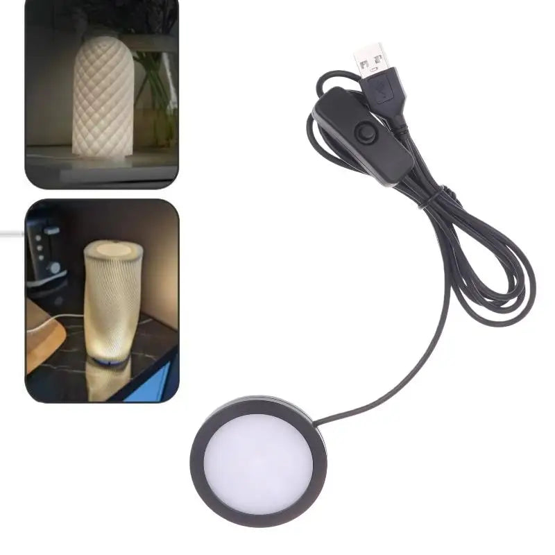 Bambu Lab LED Lamp Kit – USB Ultra-Thin Round Light DIY