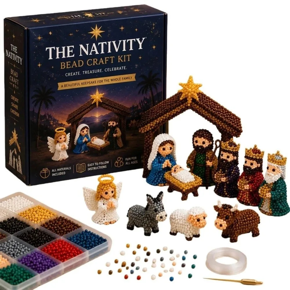 3D Bead Weaving Kit – DIY Character Series Craft Set