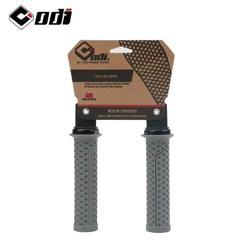ODI Silicone MTB Bike Handlebar Grips – BMX & Folding Bike Bike Handlebar Grips Nixie VS21-Gray
