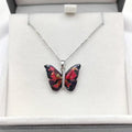 Fairy Butterfly Copper Pendant Necklace – Women's Collarbone Chain