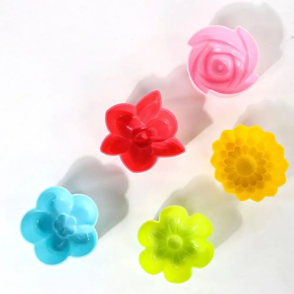 5cm Silicone Flower Cake Mold – Mini DIY Cupcake & Soap Mould Silicone Baking Mold Nixie