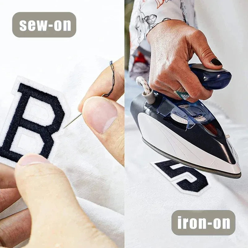 10pcs Star Iron-On Embroidered Patches for Clothing – Bulk Set Embroidered Iron-On Patches Nixie