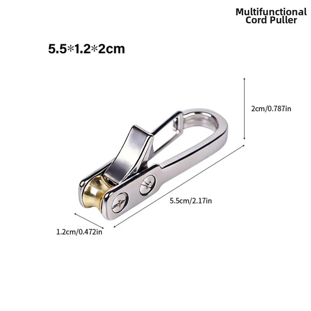 Heavy-Duty Rope Tensioner Roller Cam Buckle – Camping & Cargo Rope Tensioner Tool Nixie