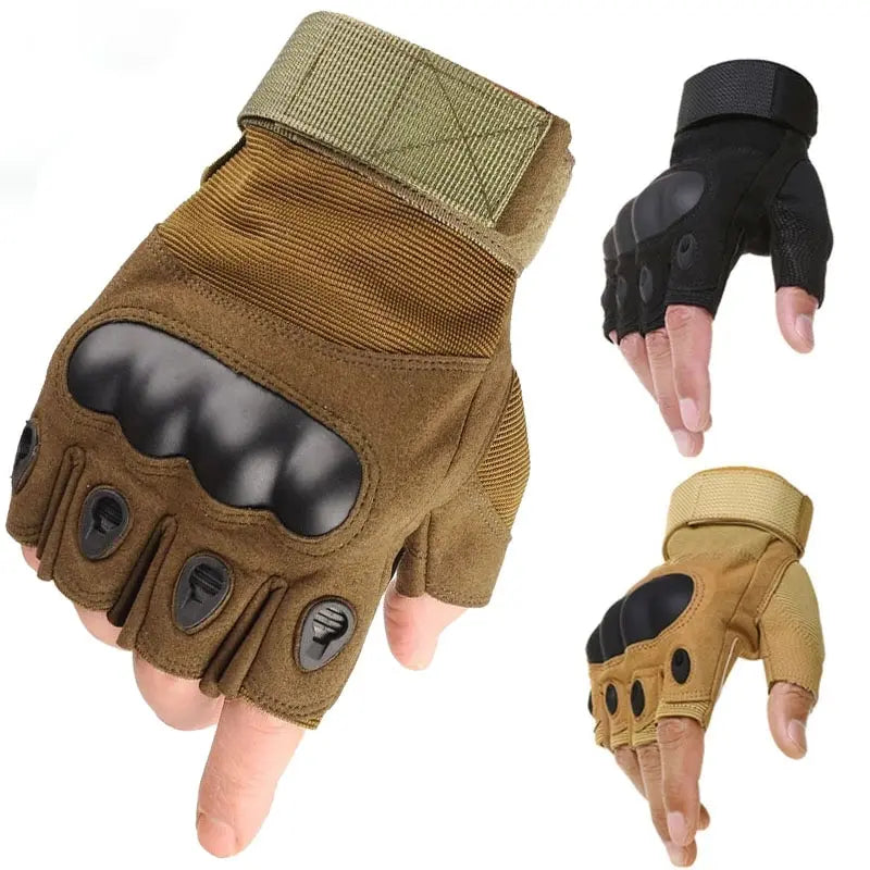Tactical Fingerless Gloves – Half Finger Sport & Outdoor Tactical Sport Gloves Nixie