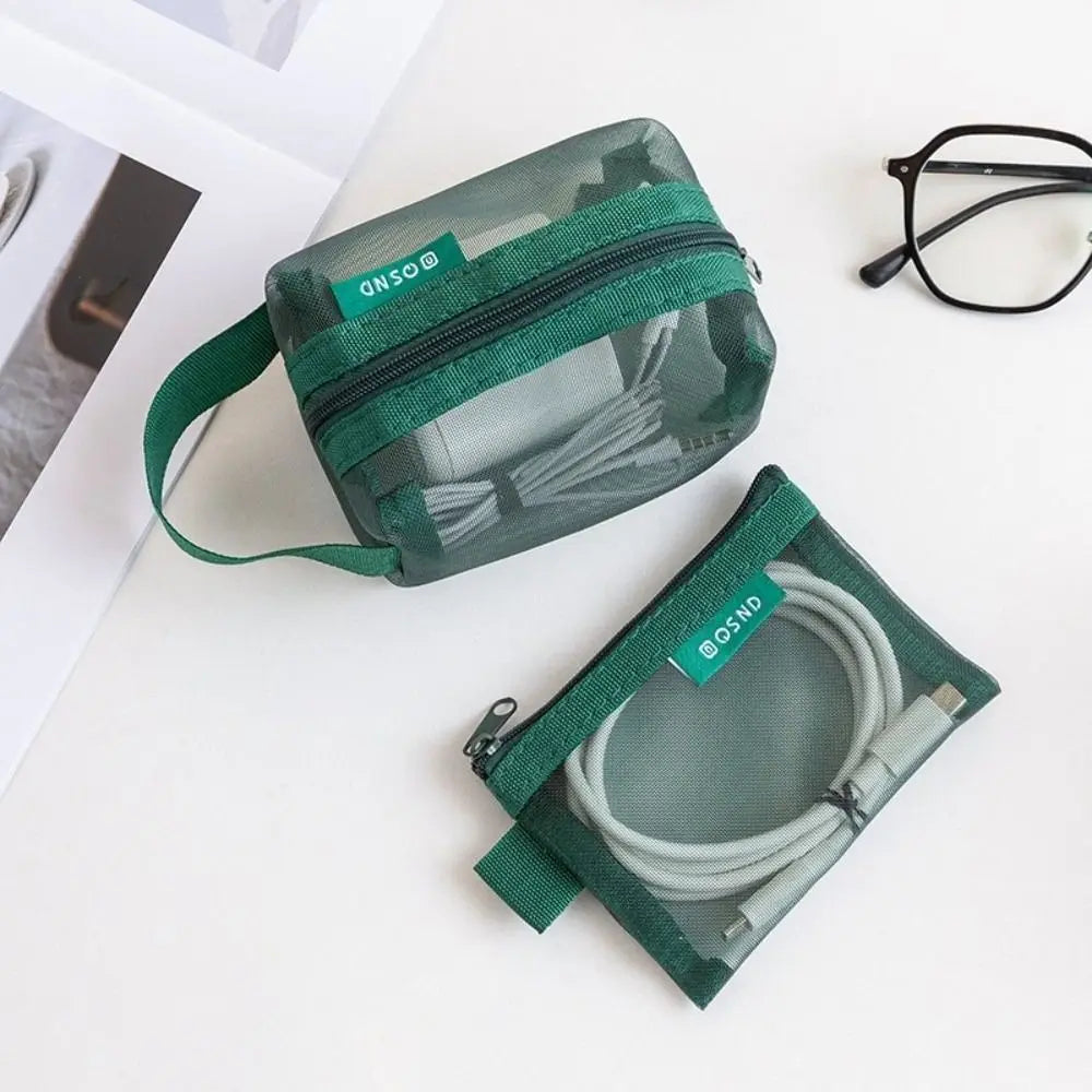 Mini Transparent Zipper Storage Bag – Cosmetic & Coin Pouch Mini Zipper Pouch Nixie