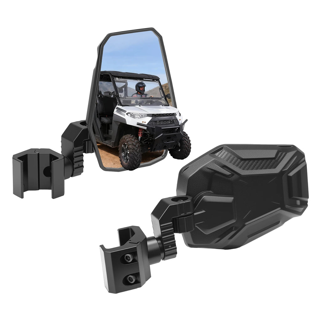 KEMIMOTO UTV Side Mirrors Pro-Fit | Polaris Can-Am SXS UTV Side Mirrors Nixie
