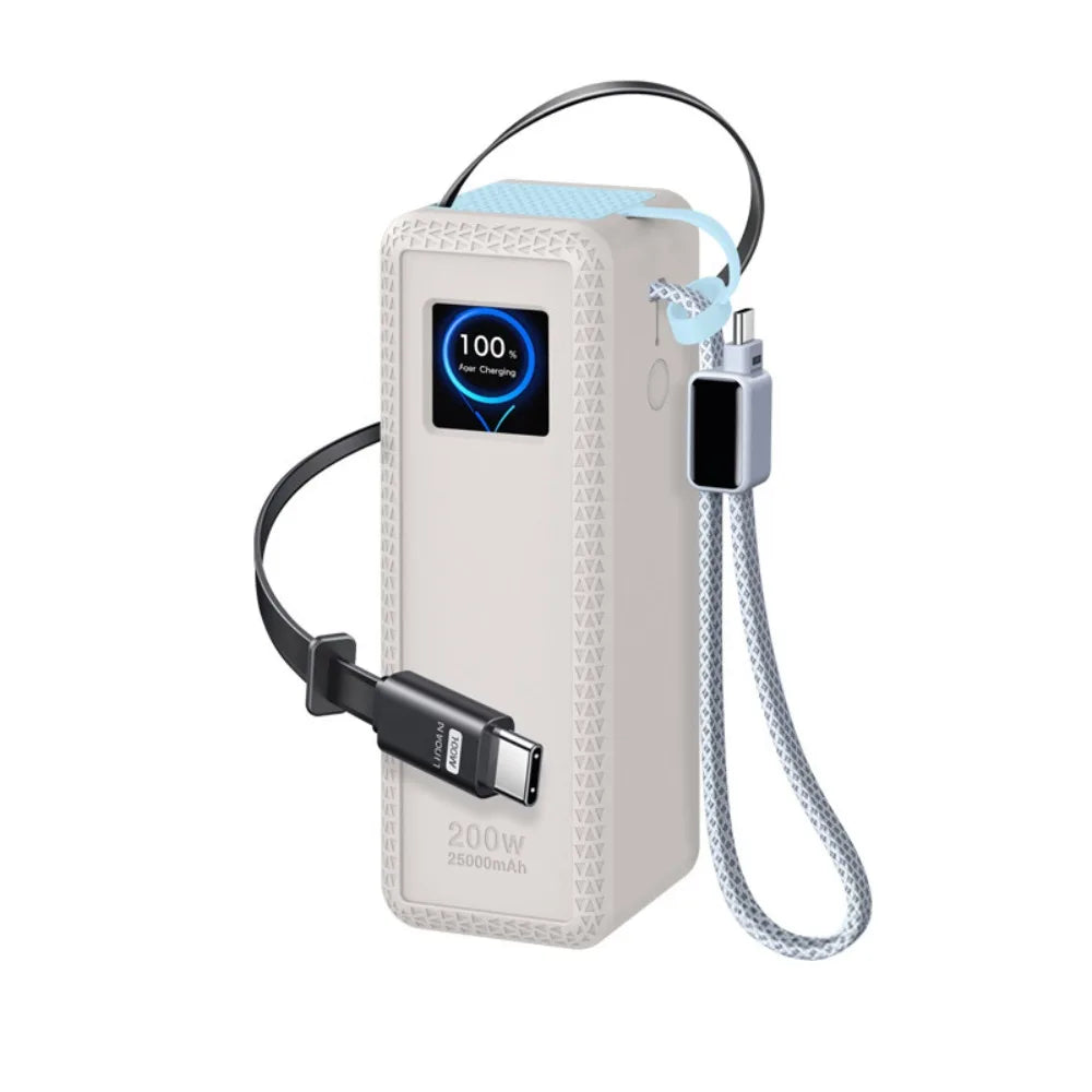 Silicone Case for UGREEN 200W 25000mAh Power Bank PB728 Power Bank Case Nixie Grey