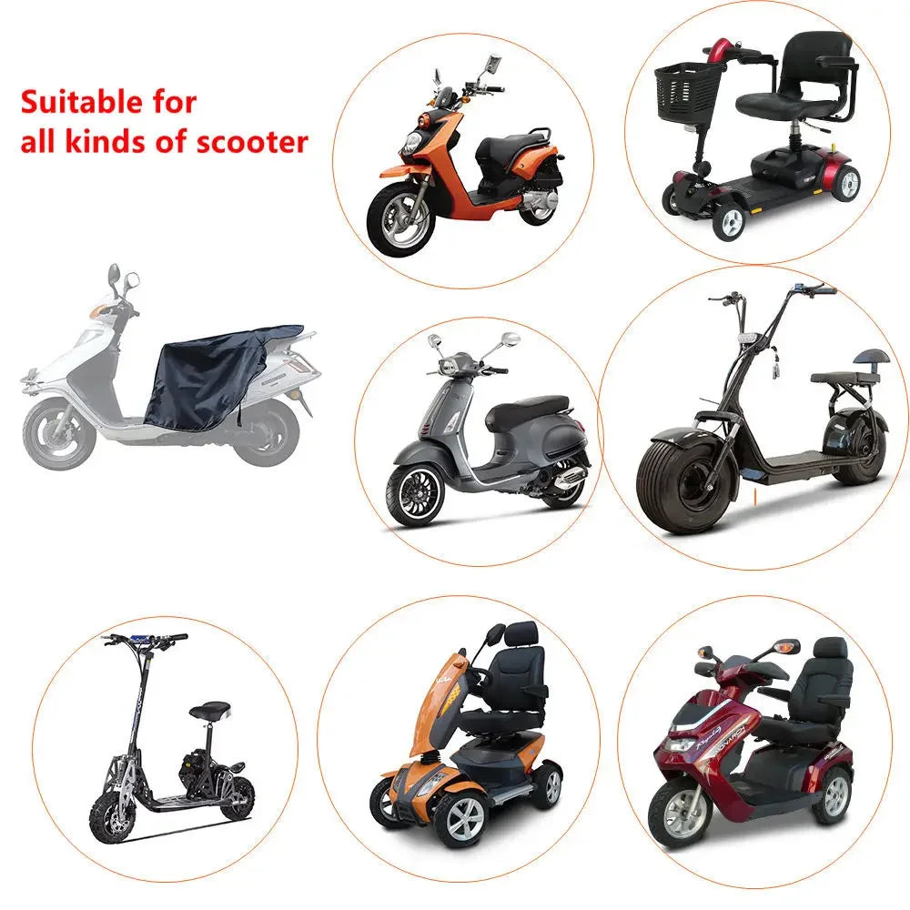 KEMITOUR Waterproof Scooter Leg Cover | Winter Windproof Knee Blanket Scooter Leg Cover Nixie