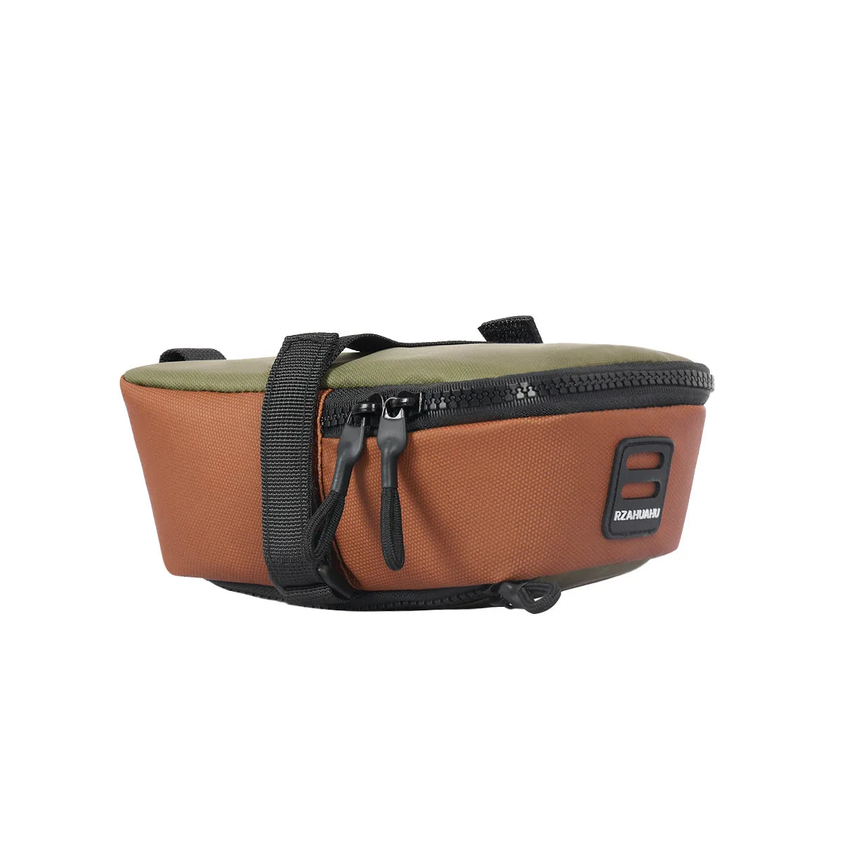 900D Bike Saddle Bag – Lightweight Waterproof Cycling Seat Bag Cycling Saddle Bag Nixie Brown