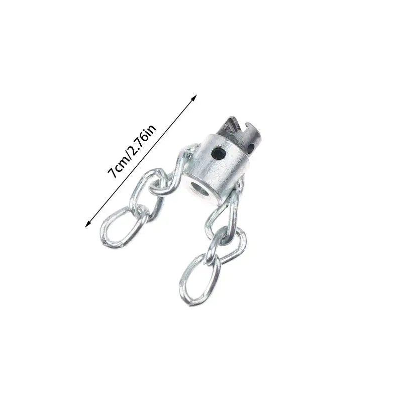 Flex-Shaft Sewer Dredge Cable & Descaling Chain – 16mm Spring Pipe Descaling Tool Nixie A2