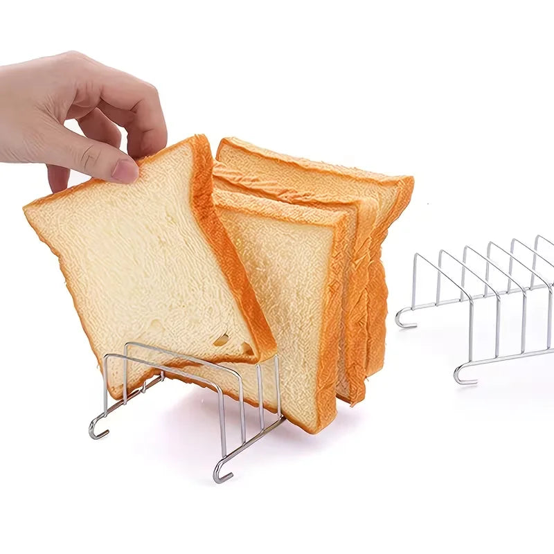 Stainless Steel Air Fryer Toast & Bread Rack – Dishwasher Safe Air Fryer Rack Nixie