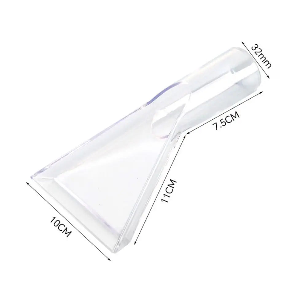 Transparent Vacuum Upholstery Nozzle – Angled Water Suction Head Vacuum Cleaner Nozzle Nixie