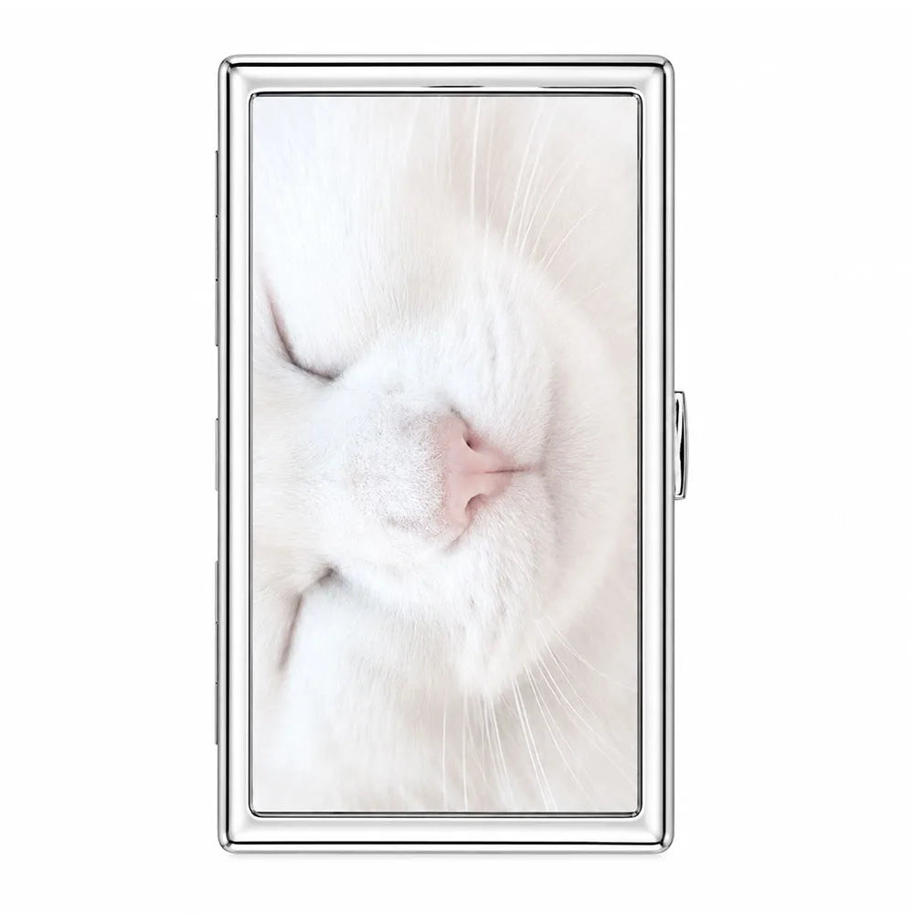 Nixie Vintage Metal Card Case – Snap-Close ID & Card Holder Metal Card Holder Nixie Style 3