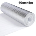Aluminum Foil Wall Insulation Film – Self-Adhesive 5m/10m Roll Wall Insulation Film Nixie 40cmX5m