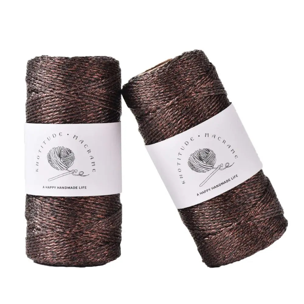 1mm Metallic Yarn 100M – DIY Knitting, Crochet & Gift Wrap Metallic Craft Yarn Nixie