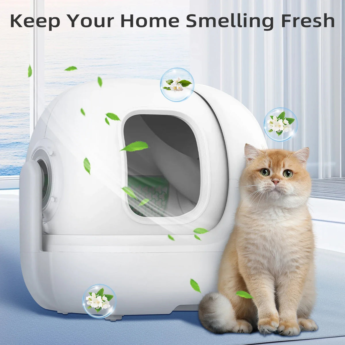 N50 Cat Litter Deodorizer Blocks – Refillable Odor Control Cat Litter Deodorizer Nixie