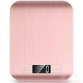 10kg Digital Kitchen Food Scale – Stainless Steel & LCD Tare Digital Kitchen Scale Nixie Pink 10Kg