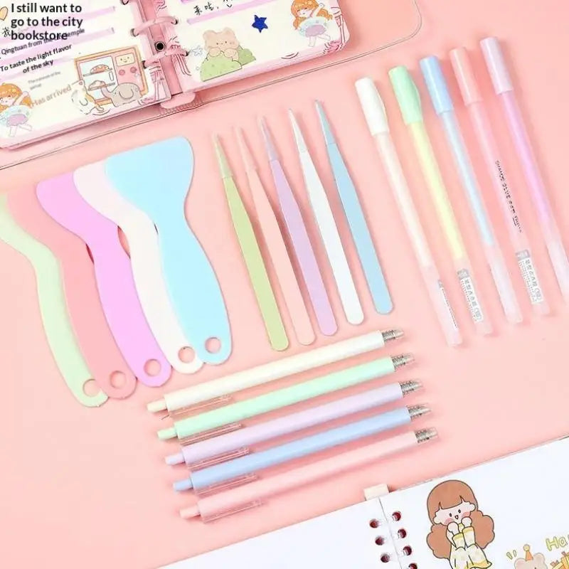 4-Piece DIY Journal Craft Kit – Glue Pen, Carving Knife & Tools DIY Craft Tool Set Nixie