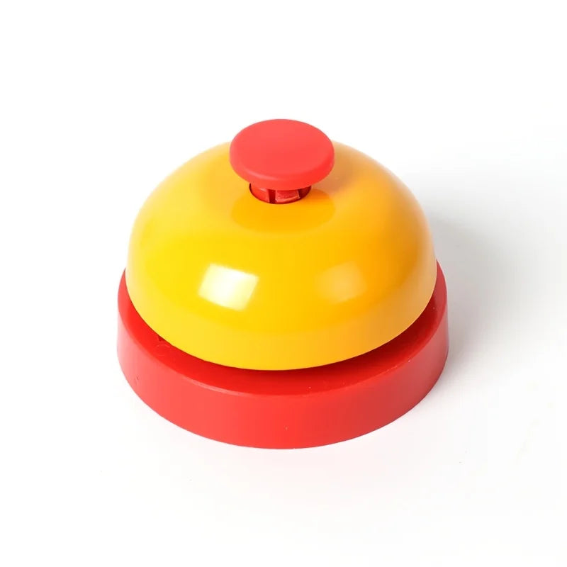 Multi-Color Table Handbell – Restaurant, Classroom & Party Table Service Bell Nixie 3