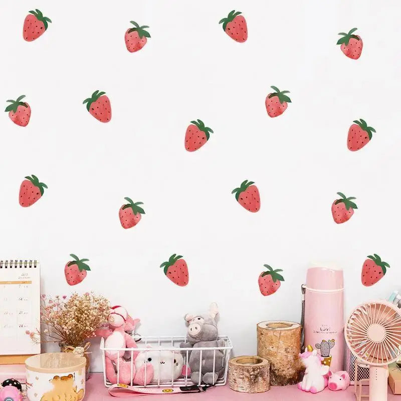 Cute Waterproof Berry Wall Stickers – Minimalist Home Decals Wall Decal Stickers Nixie Default Title
