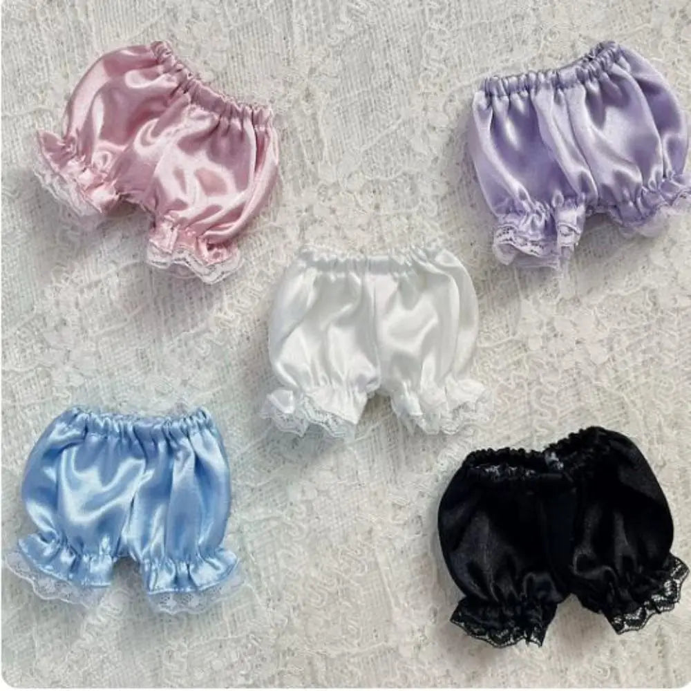 Shiny Lace Shorts for 15/20cm Cotton Dolls | DIY Doll Clothes Doll Clothing Nixie