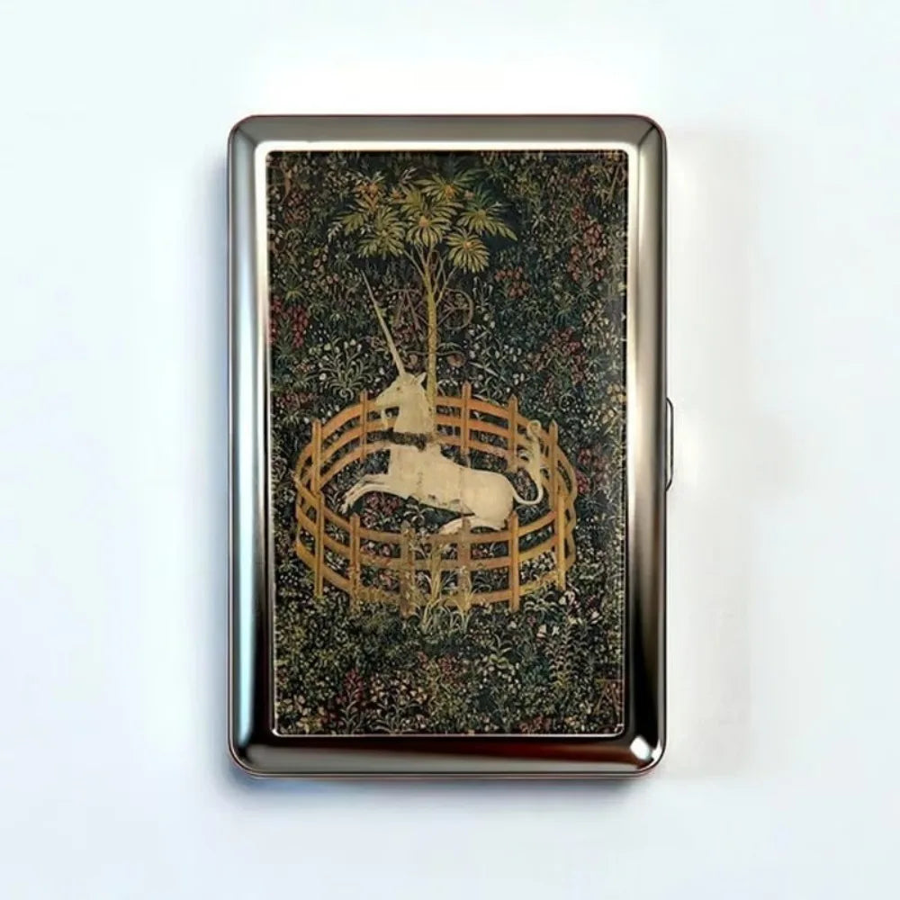Vintage Metal Card Case – Snap ID & Credit Card Holder