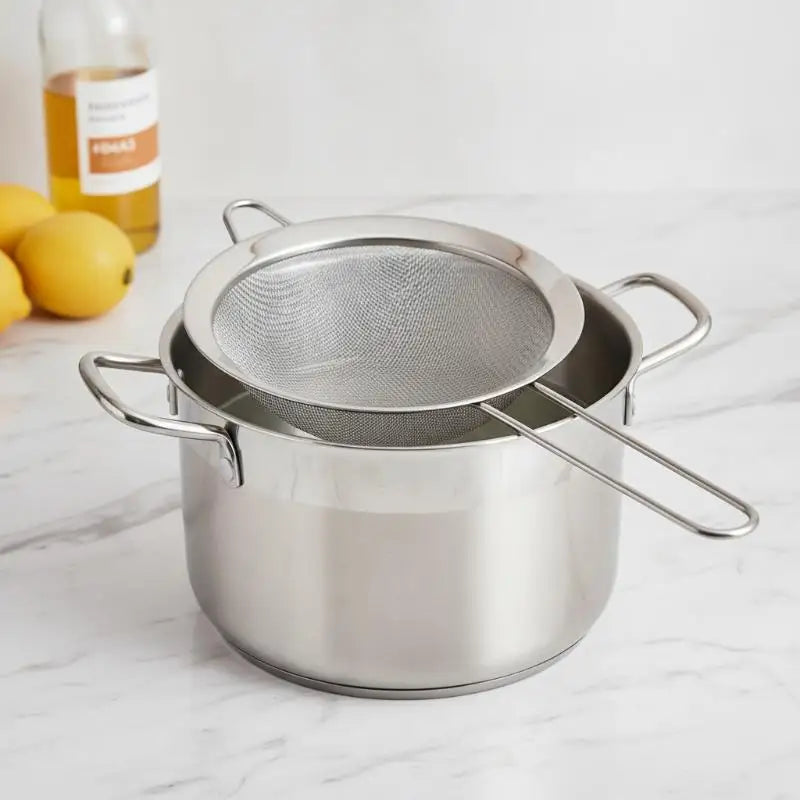 Fine Mesh Stainless Steel Strainer Sieve with Handle Kitchen Strainer Sieve Nixie