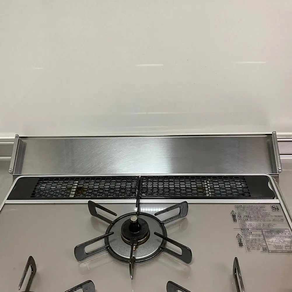 Stainless Steel Stove Gap Cover – Adjustable Oil-Proof Baffle Stove Gap Cover Nixie