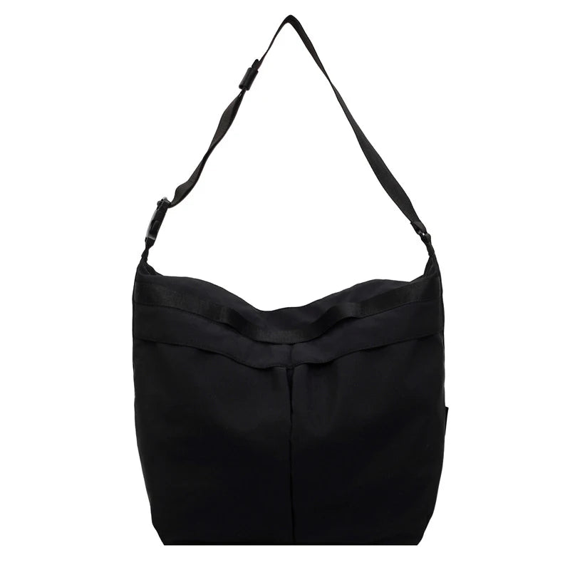 Japanese Minimalist Nylon Crossbody Bag | Korean Style Satchel Crossbody Shoulder Bag Nixie