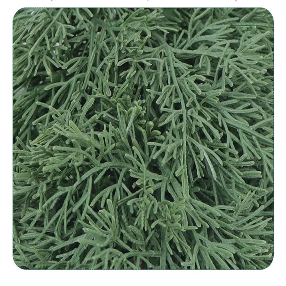 Artificial Pine Branch DIY Wreath Fake Cypress Leaves Decor Artificial Plant Branch Nixie