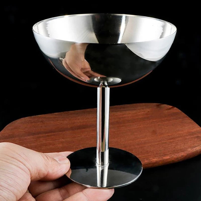 200ml Stainless Steel Ice Cream Cup & Dessert Sorbet Bowl Dessert Bowl Nixie