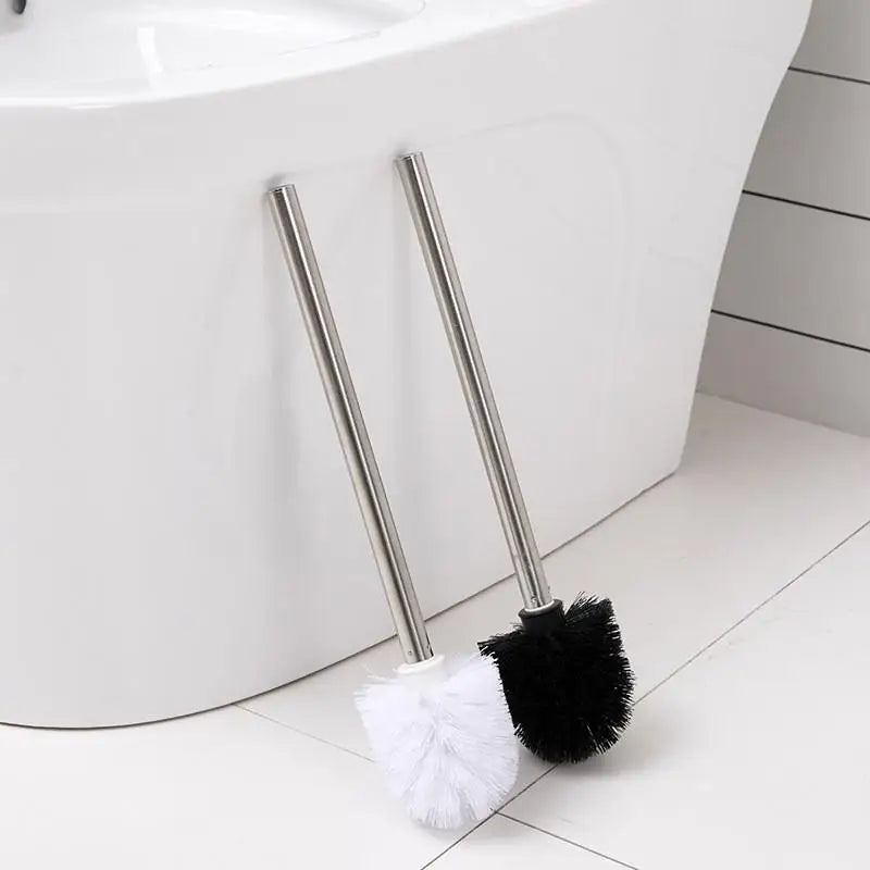 Stainless Steel Toilet Brush Set with Holder & Soft Bristles Toilet Brush Set Nixie
