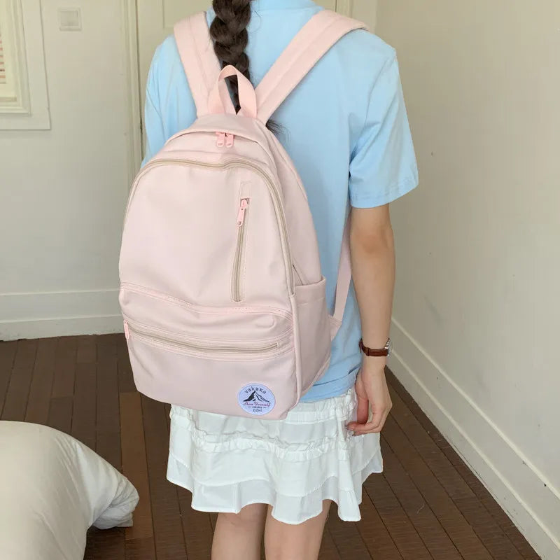 Korean College Laptop Backpack for Women | Stylish & Spacious Women's Backpack Nixie